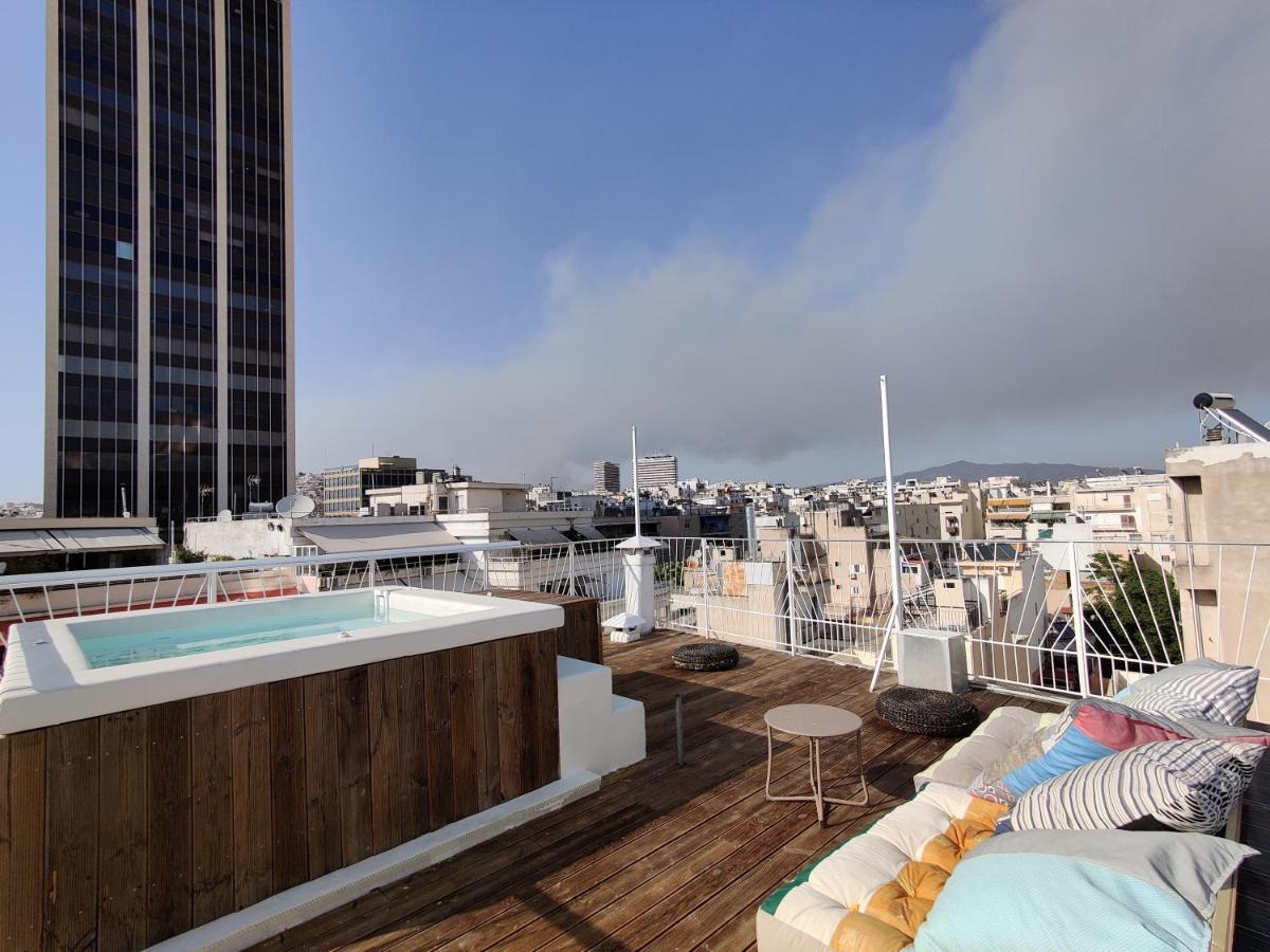 Unique Solar Penthouse With Jacuzzi And Sauna In Central Ateny Zewnętrze zdjęcie